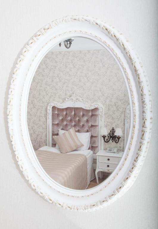 Deluxe Doppel-/Zweibettzimmer mit Gartenblick